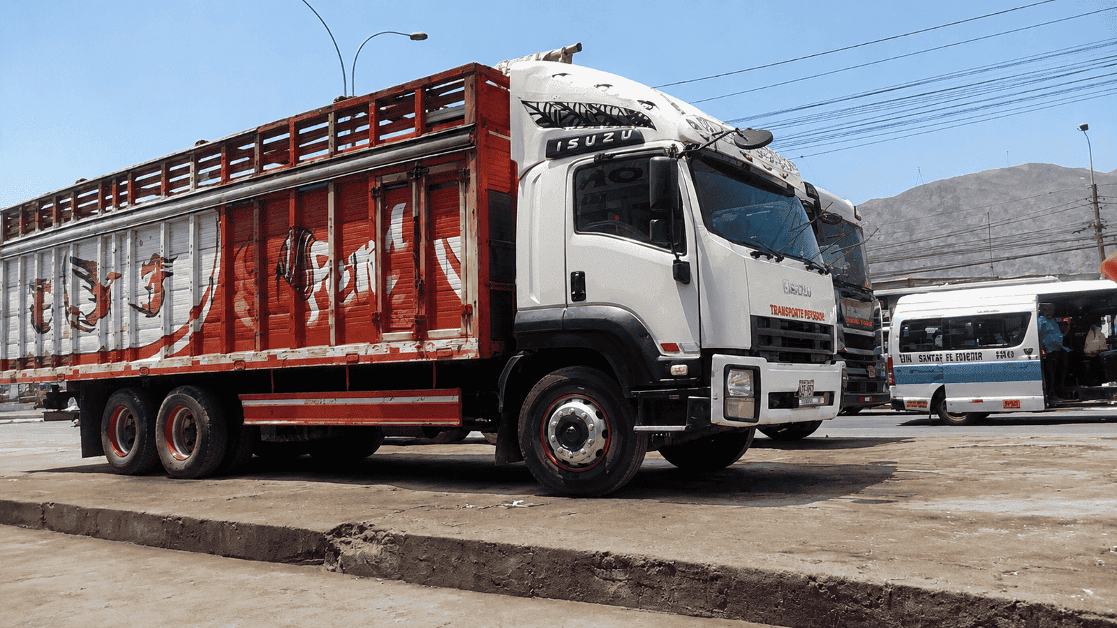 Isuzu Barja para transporte de carga general