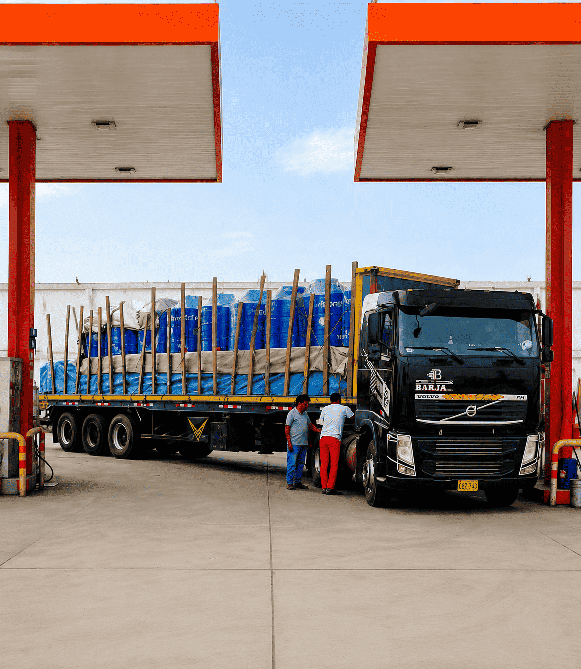 Volvo FH Barja en grifera